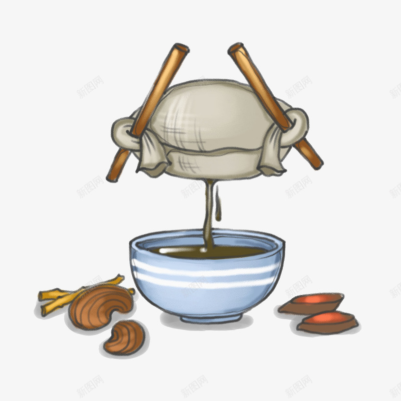 中药和药汤卡通插画png免抠素材_88icon https://88icon.com 中药 中药和药汤卡通插画 草药 药材 药汤 药草