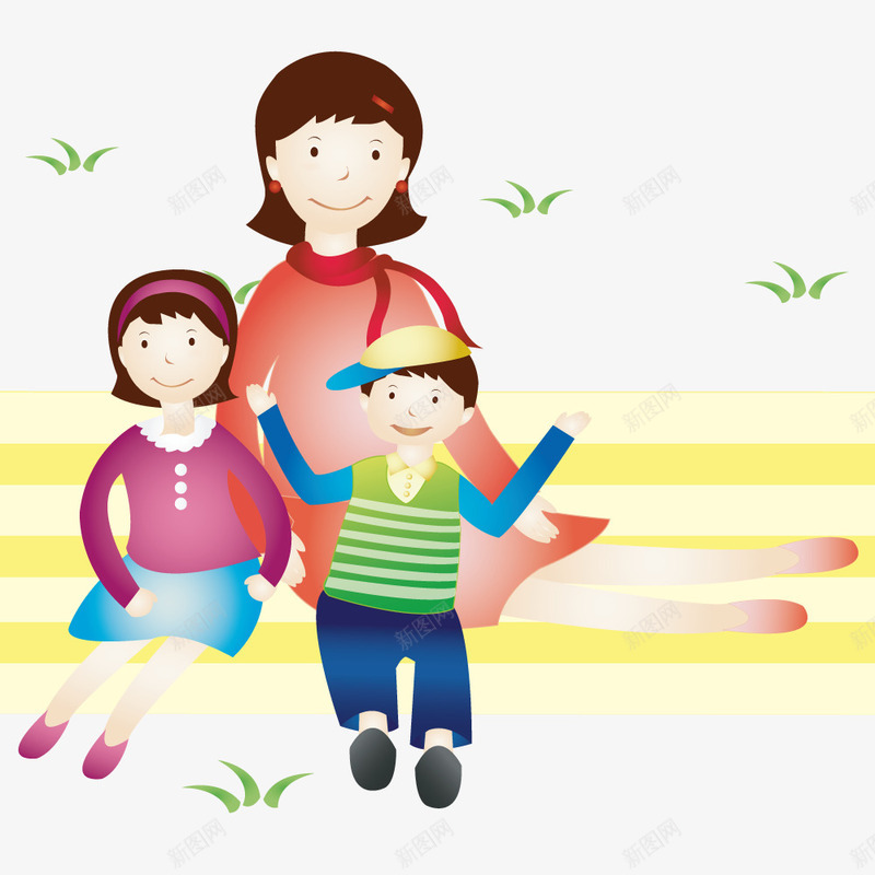 母亲和两个孩子露营png免抠素材_88icon https://88icon.com 亲人 家庭 度假 母亲 野餐 露营