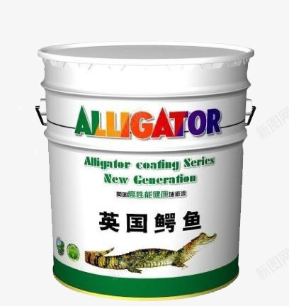 ALUIGATOR乳胶漆png免抠素材_88icon https://88icon.com 产品实物 外国漆料 油漆 白漆 英国鳄鱼漆 进口产品