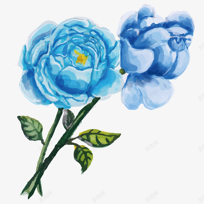 水粉花卉插画矢量图ai免抠素材_88icon https://88icon.com 水彩画 水彩艺术 水彩设计 水彩集合 水粉 花卉 花季 花期 矢量图