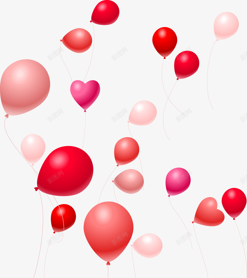 气球图案png免抠素材_88icon https://88icon.com 情人节 情人节海报 情人节装饰 情人节贺卡 气球 气球墙 汽球 浪漫 爱情 矢量汽球免费下载 粉色 红色 红色气球 红色汽球 节日 节日气球
