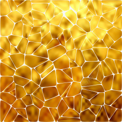 金色六角形金色不规则科技蜂窝背景高清图片