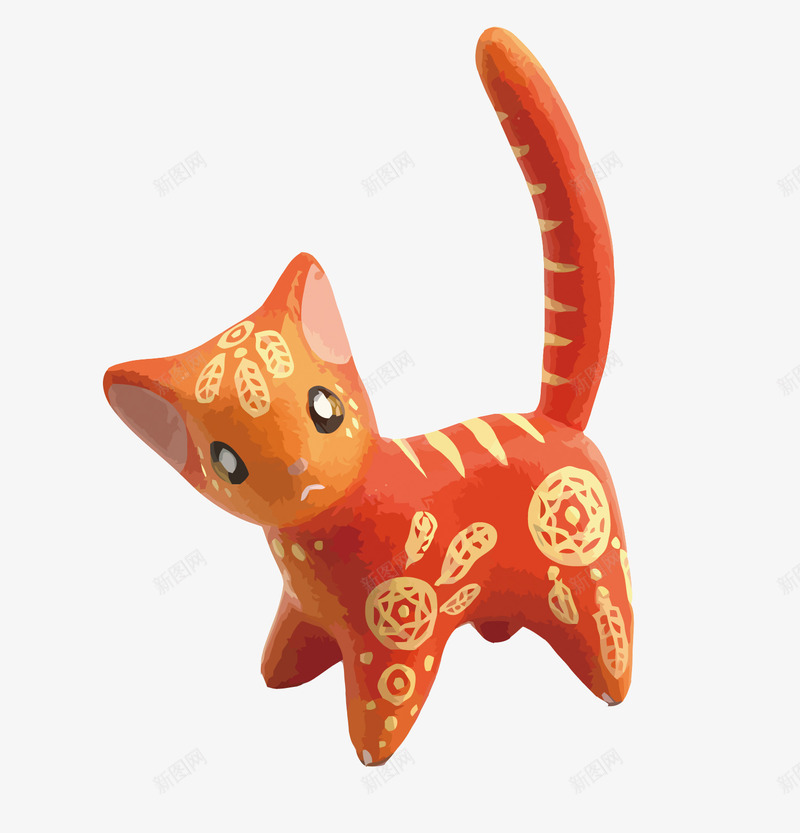 小黄猫png免抠素材_88icon https://88icon.com 可爱 宠物 猫咪 黄色