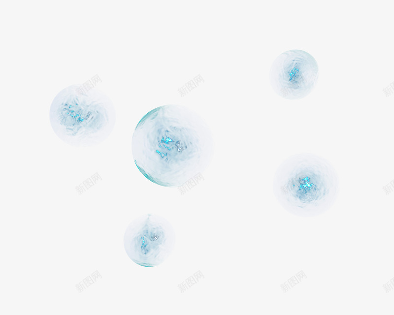 特效炫彩蓝色气泡png免抠素材_88icon https://88icon.com 光影溶图 光影特效 气泡 炫彩 炫彩素材 科技图案 透明