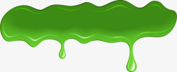 绿色油漆滴矢量图素材