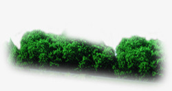 创意环境渲染效果绿色森林素材