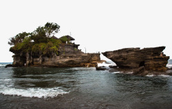 巴厘岛海神庙风景素材