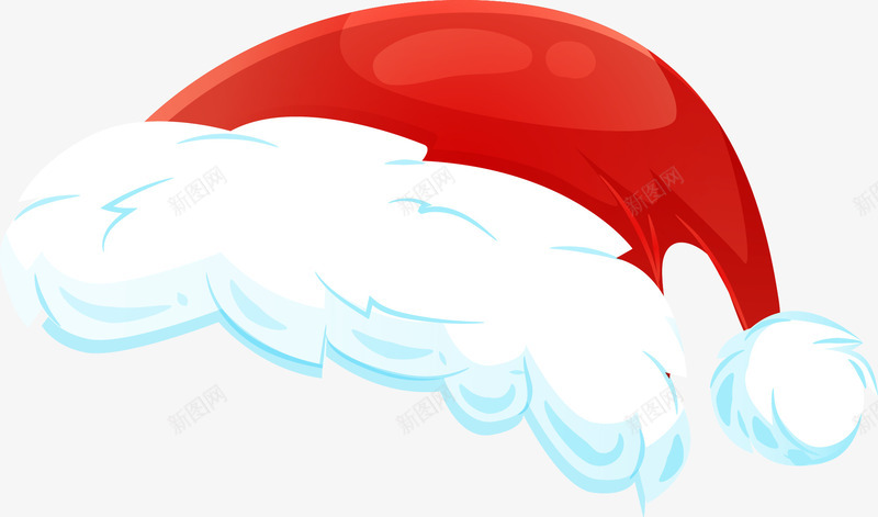 卡通圣诞节红色帽子png免抠素材_88icon https://88icon.com 冬季冬天 卡通 圣诞节 矢量图案 红色帽子 节日帽子