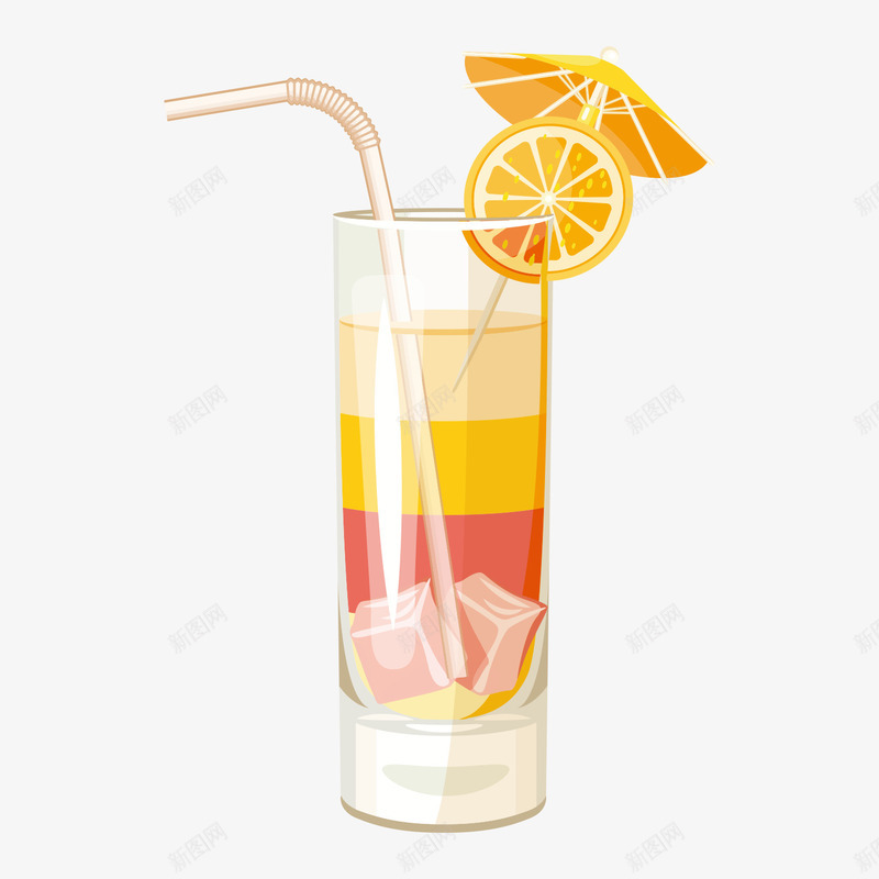 卡通夏日冷饮矢量图ai免抠素材_88icon https://88icon.com 冰冻 冷饮 卡通 可爱 夏天气息 夏季 夏日 插画 果汁 水果 美味 饮品 矢量图