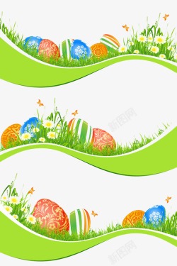 复活节彩蛋背景底图素材