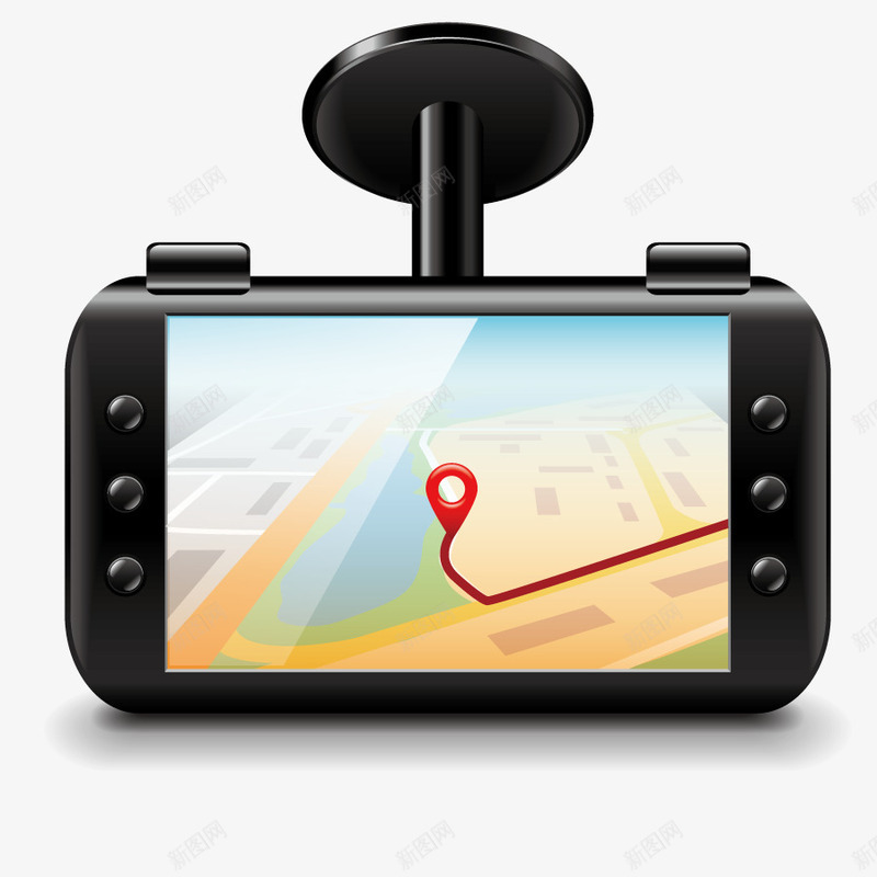 行车记录仪png免抠素材_88icon https://88icon.com 地图 导向 导航 指向 数码科技