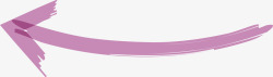 鼠标指示紫色箭头图标高清图片