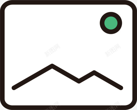 优惠卷线性图标手绘线性图标矢量图图标