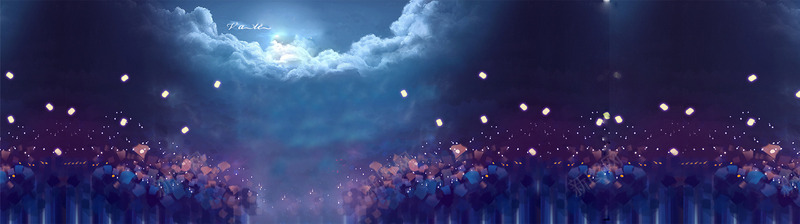 夜空下的孔明灯海报背景七夕情人节png免抠素材_88icon https://88icon.com 夜空 孔明灯 情人 海报 背景