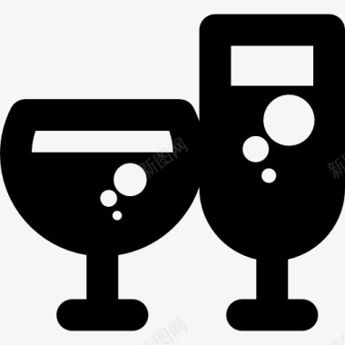 酒杯酒杯图标图标