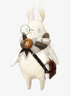 原创小兔子手绘可爱兔子高清图片