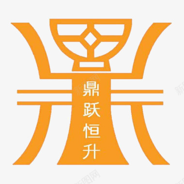 矢量传统图案鼎纹图案图标图标