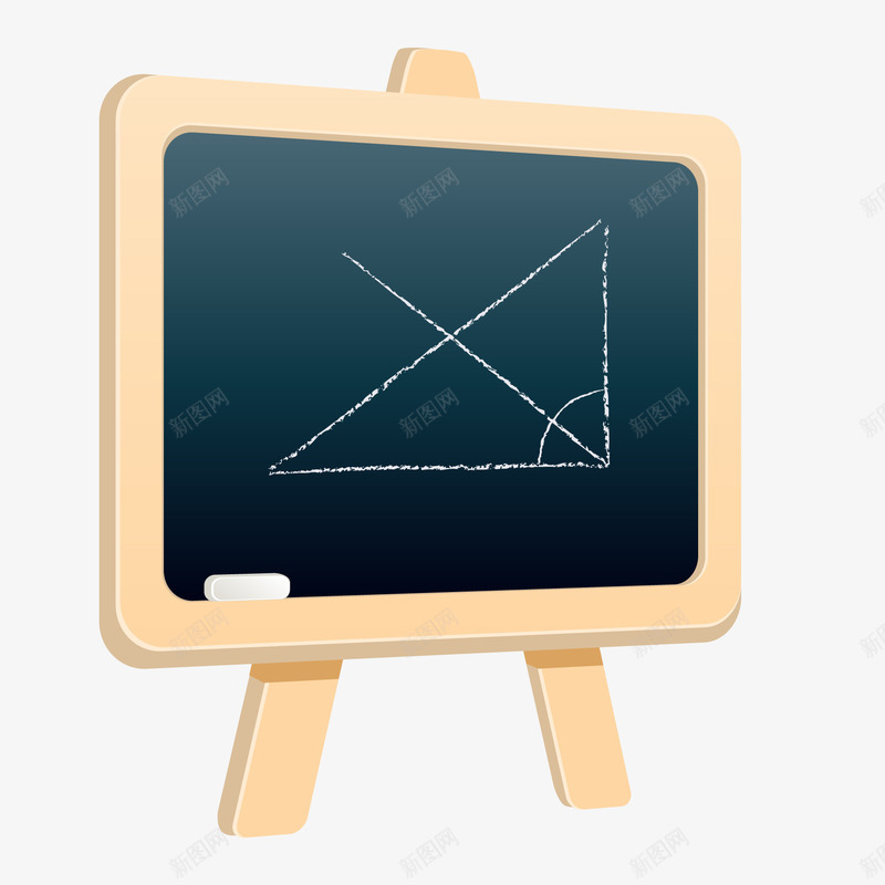 卡通黑板上的数学题矢量图ai免抠素材_88icon https://88icon.com 上课 卡通 学习 学校 教育 数学题 黑板 矢量图