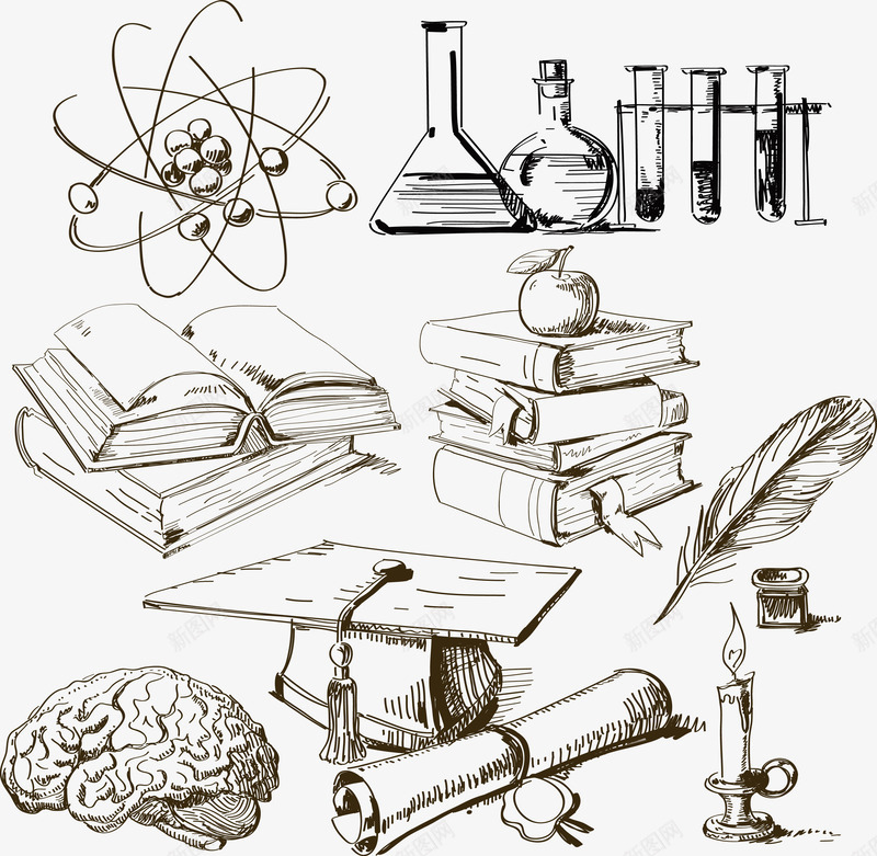 科学抽象元素合集png免抠素材_88icon https://88icon.com 合集 抽象 科学 设计