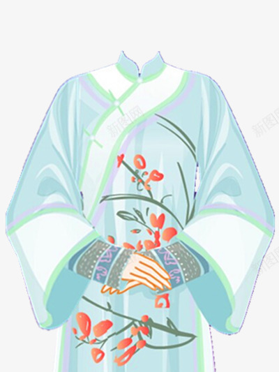 宫服png免抠素材_88icon https://88icon.com 古风 宫服 服装 服饰 汉服