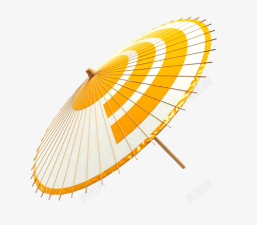 黄色雨伞png免抠素材_88icon https://88icon.com 开伞 油纸伞 雨伞 黄色