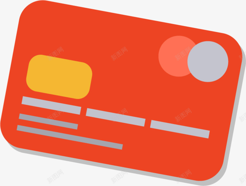 卡通红色银行卡png免抠素材_88icon https://88icon.com 会员卡 卡通银行卡 多彩圆点 方形卡片 水彩 红色银行卡 银行卡模型