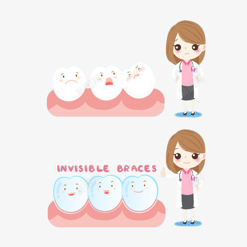 卡通女医生和带牙套和不带牙套的png免抠素材_88icon https://88icon.com 卡通 卡通女医生和带牙套和不带牙套的牙齿插画免抠免费下载 可爱 女医生 插画 牙套 牙科 牙齿 牙齿修护卡通图 矫正牙齿 设计