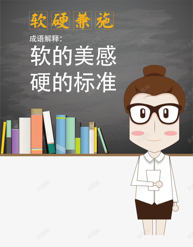 卡通教室讲台png免抠素材_88icon https://88icon.com 办公用品 学校 小黑板 教室讲台 智慧教室 模板 课桌