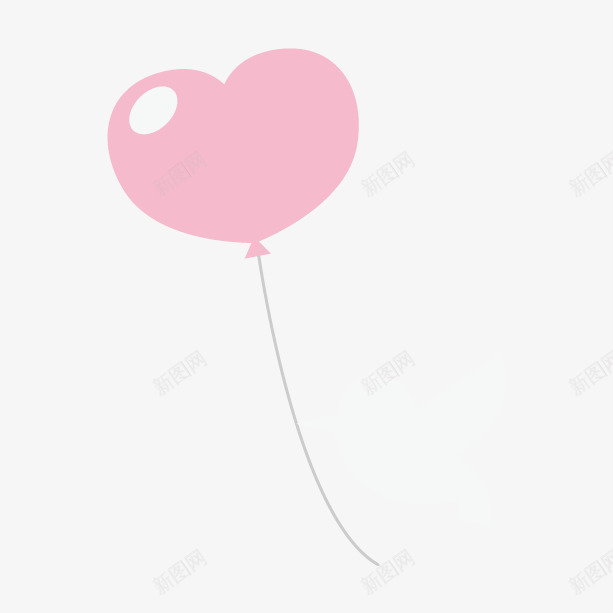 婚庆结婚粉色气球png免抠素材_88icon https://88icon.com 卡通 可爱 唯美 婚庆 婚礼图片 情人节 气球 浪漫 粉色