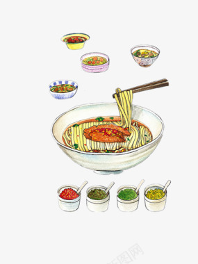 美食香肠中国美食小图标图标