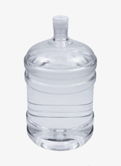 透明解渴大桶家装塑料瓶饮用水实素材
