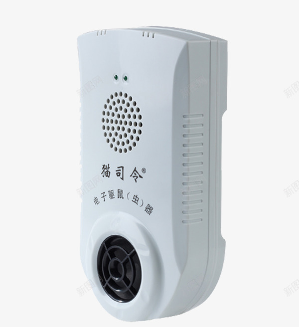 猫司令超声波驱鼠器png免抠素材_88icon https://88icon.com 产品实物 免费png 大功率 对人体无任何辐射 小功耗