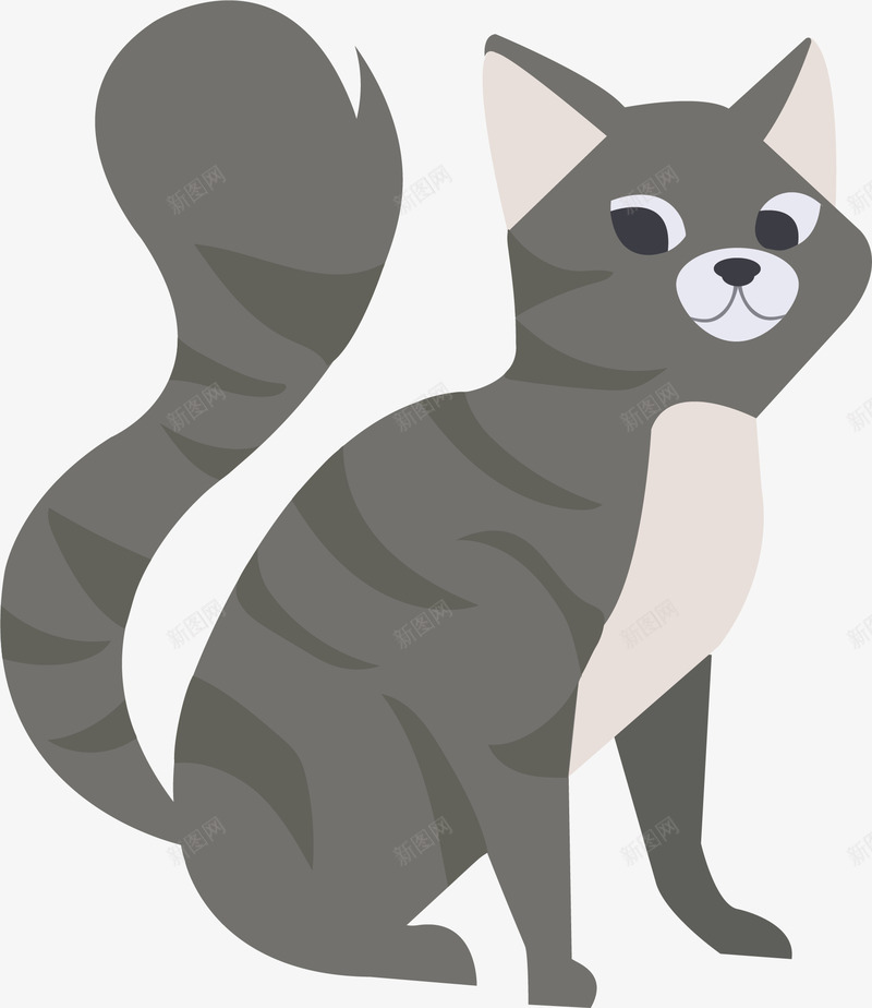 小黑猫图案png免抠素材_88icon https://88icon.com 小猫 小黑猫 猫 猫抠图