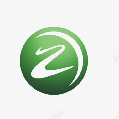 卡通绿色商标logo图标图标