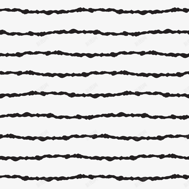 毛笔绘制的艺术线条png免抠素材_88icon https://88icon.com 毛笔绘制的艺术线条 黑色