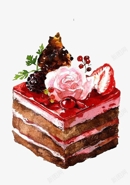 甜品png免抠素材_88icon https://88icon.com 卡通 手绘 插画 文艺 清新 甜品 美食 蛋糕