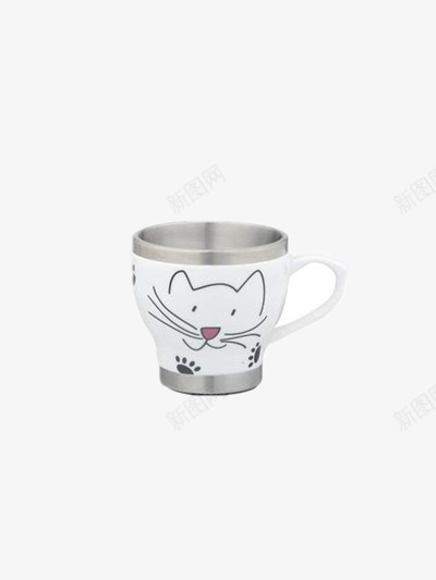 白色陶瓷杯png免抠素材_88icon https://88icon.com 小猫 杯具 杯子 陶瓷