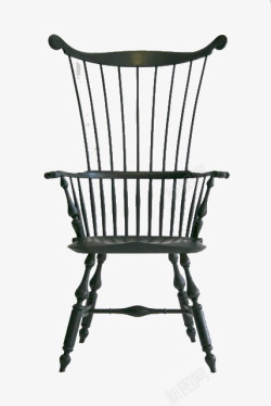 中式线条贵妃椅素材