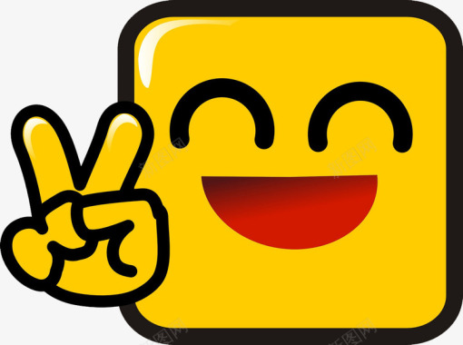 黄色笑脸图标图标