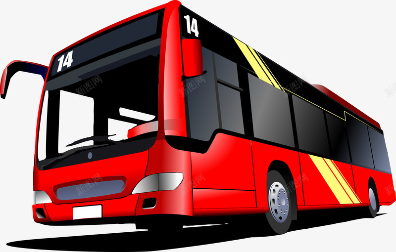 公交车png免抠素材_88icon https://88icon.com 交通工具 公交车 双层巴士 巴士 汽车 现代科技 电车 豪华大巴 车子