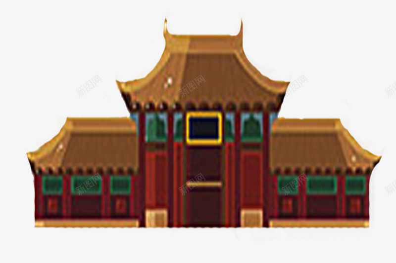 午门建筑故宫手绘png免抠素材_88icon https://88icon.com 中国建筑 午门 卡通 手绘 故宫手绘 颜色简笔画