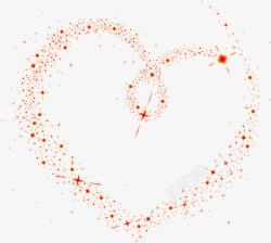 创意星光心形高清图片
