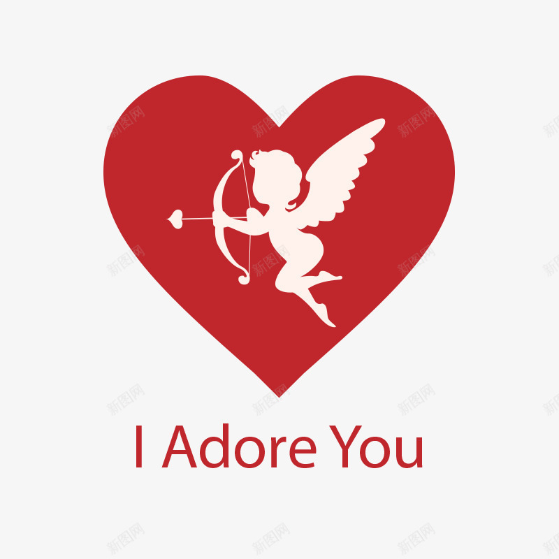 丘比特爱神png免抠素材_88icon https://88icon.com Adore I You 七夕节 丘比特 丘比特之箭 人物 可爱 情人节 爱神 节日 节日元素