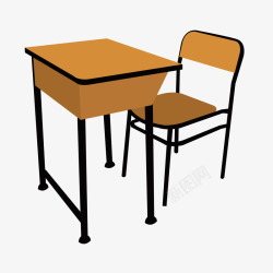 桌子椅子矢量图素材