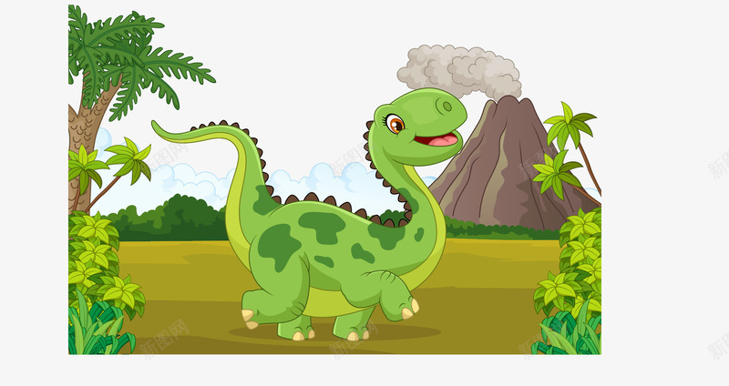 手绘可爱的恐龙png免抠素材_88icon https://88icon.com 动物 可爱 可爱的动物 怪兽 恐龙 手绘可爱的恐龙 自然 野生动物 颜色