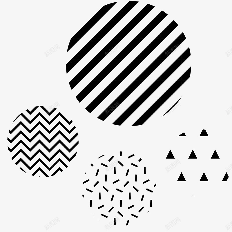 多种底纹图案插画png免抠素材_88icon https://88icon.com 三角形 图案 圆形 多种底纹图案插画 底纹装饰 条纹 波浪