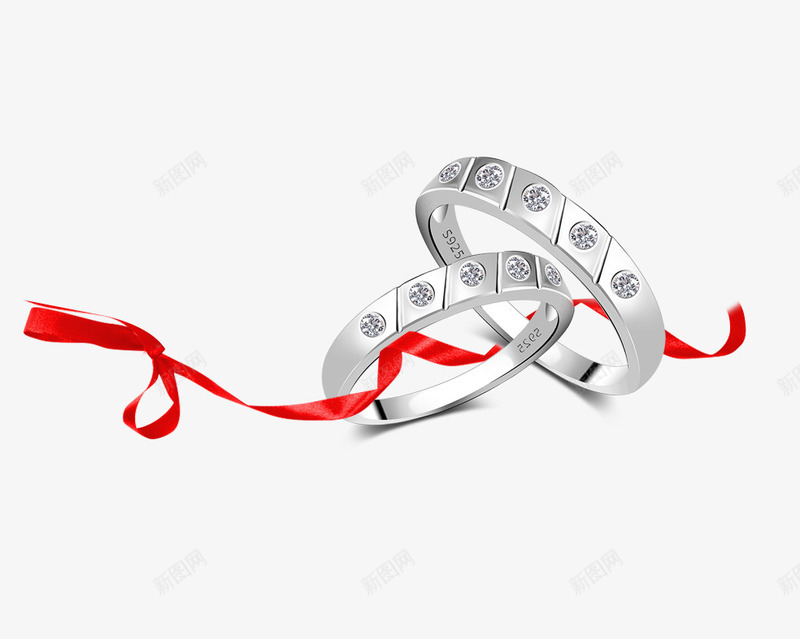 丝带缠绕的戒指对戒png免抠素材_88icon https://88icon.com 丝带 对戒 情人节 戒指 结婚 缠绕