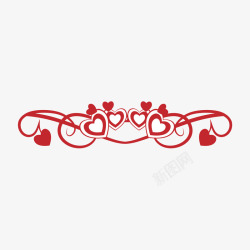 情人节浪漫装饰矢量图素材