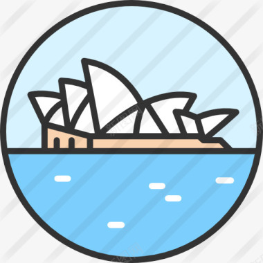 剧院悉尼歌剧院图标图标