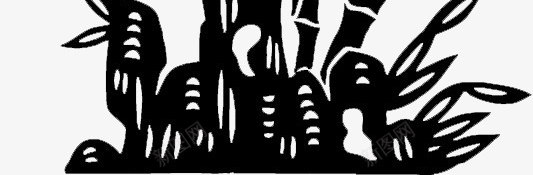 中国风黑色竹子画png免抠素材_88icon https://88icon.com PNG 中国风 国画竹 竹子 黑色